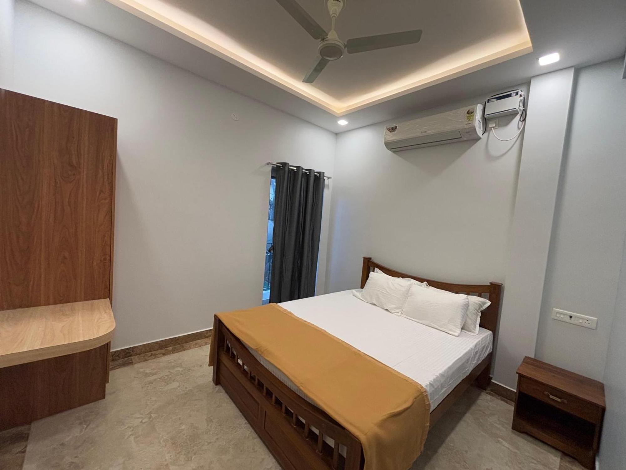 Srirangam Nandavanam Service Apartments Tiruchirappalli Экстерьер фото